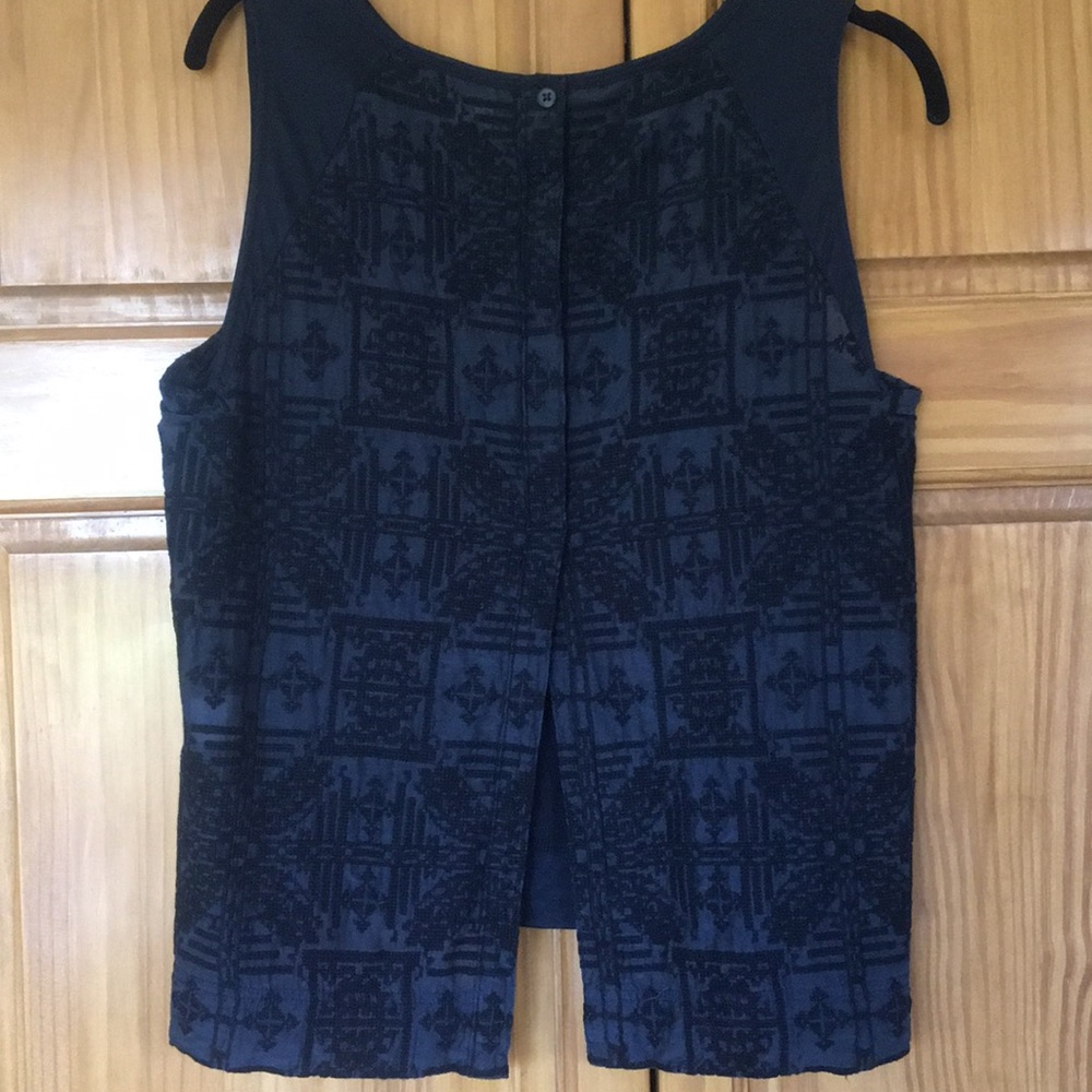 MADEWELL Embroidered Split Back Tank - Picture 2 of 6